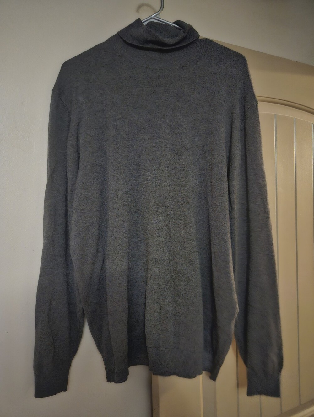 Zara Men's Gray Turtleneck Sweater